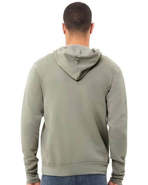 BELLA + CANVAS Unisex Sponge Fleece Full-Zip Hoodie Sweatshirt 3739 - HatFlow Company