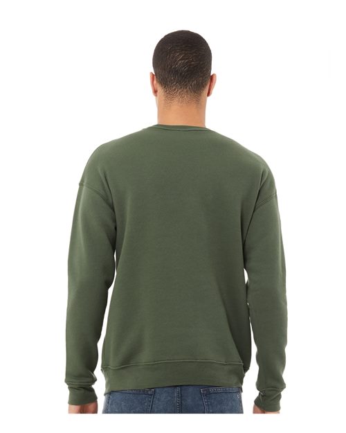 BELLA + CANVAS Unisex Sponge Fleece Drop Shoulder Crewneck Sweatshirt 3945