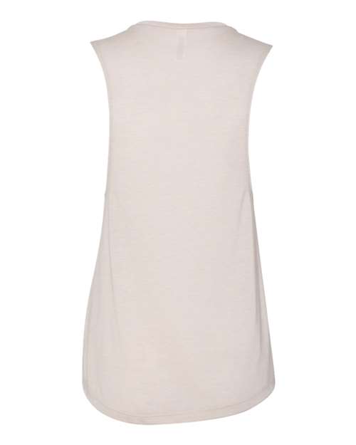 BELLA + CANVAS Women's Flowy Scoop Muscle Tank 8803
