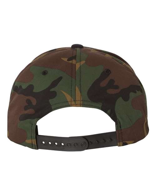 YP Classics Premium Flat Bill Snapback Cap 6089M - HatFlow Company