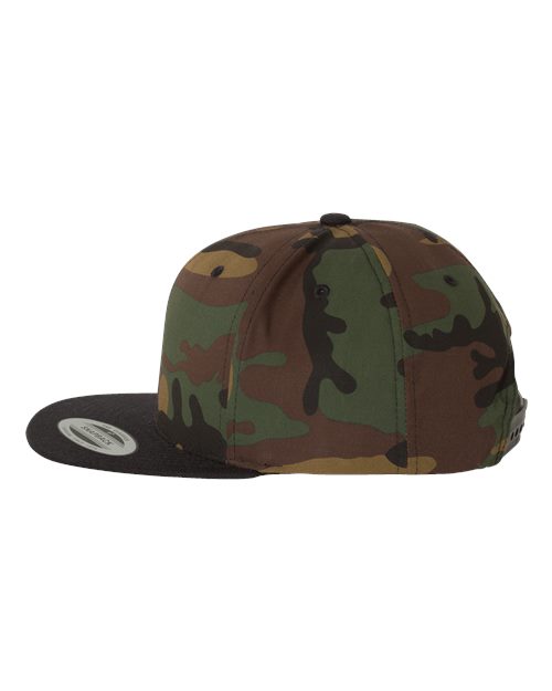 YP Classics Premium Flat Bill Snapback Cap 6089M - HatFlow Company