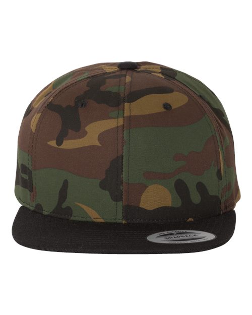 YP Classics Premium Flat Bill Snapback Cap 6089M - HatFlow Company