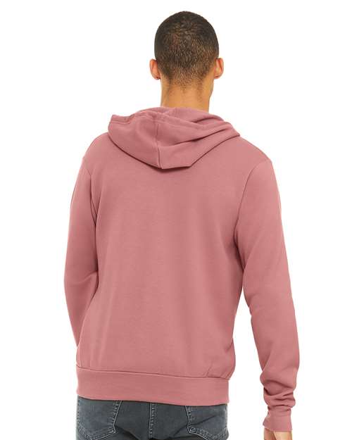 BELLA + CANVAS Unisex Sponge Fleece Full-Zip Hoodie Sweatshirt 3739 - HatFlow Company