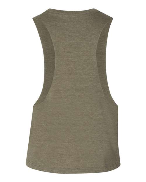 BELLA + CANVAS Women's Racerback Crop Tank 6682 - HatFlow Company