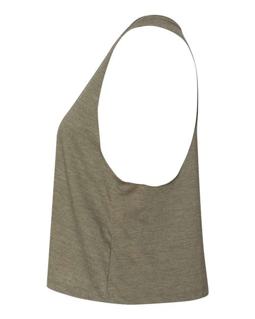 BELLA + CANVAS Women's Racerback Crop Tank 6682 - HatFlow Company