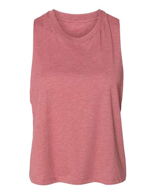 BELLA + CANVAS Women's Racerback Crop Tank 6682 - HatFlow Company