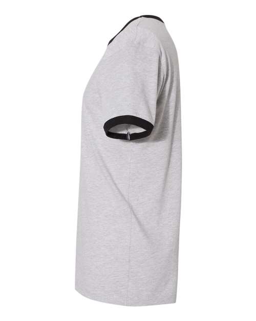 Next Level Unisex Cotton Ringer T-Shirt 3604 - HatFlow Company