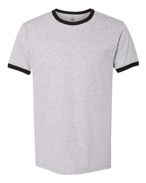 Next Level Unisex Cotton Ringer T-Shirt 3604 - HatFlow Company