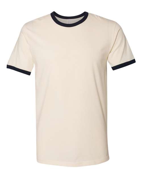 Next Level Unisex Cotton Ringer T-Shirt 3604 - HatFlow Company