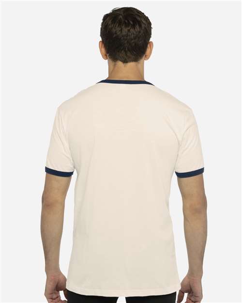 Next Level Unisex Cotton Ringer T-Shirt 3604 - HatFlow Company