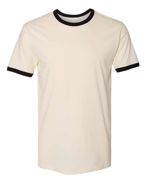 Next Level Unisex Cotton Ringer T-Shirt 3604 - HatFlow Company