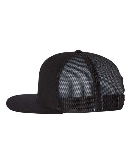 Richardson Wool Blend Flat Bill Trucker Cap 511 - HatFlow Company