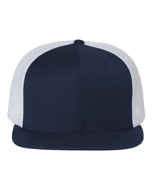 Richardson Wool Blend Flat Bill Trucker Cap 511 - HatFlow Company