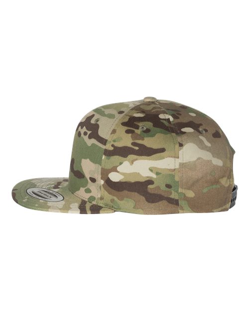 YP Classics Premium Flat Bill Snapback Cap 6089M - HatFlow Company