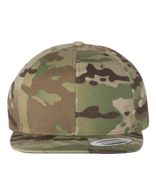 YP Classics Premium Flat Bill Snapback Cap 6089M - HatFlow Company