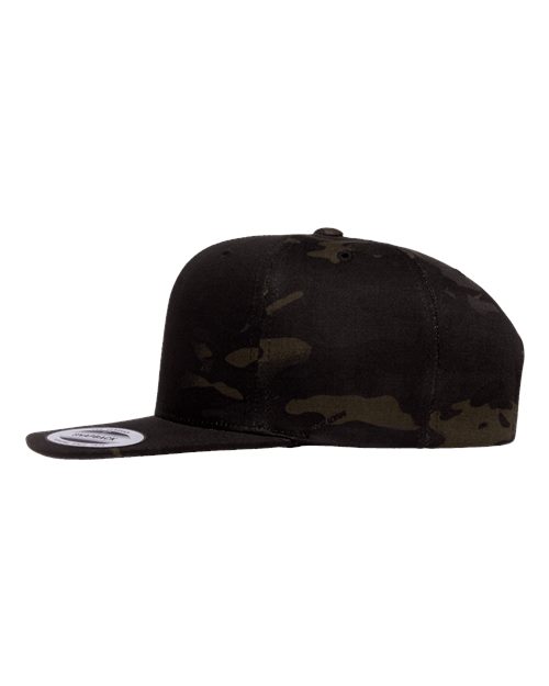 YP Classics Premium Flat Bill Snapback Cap 6089M - HatFlow Company