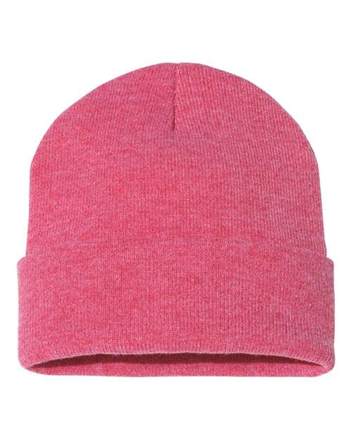 Sportsman 12" Solid Cuffed Beanie SP12 - HatFlow Company