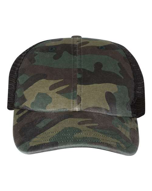 Richardson Garment Washed Printed Trucker Cap 111P - HatFlow Company