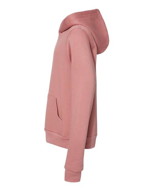 BELLA + CANVAS Youth Sponge Fleece Hoodie Sweatshirt 3719Y - HatFlow Company