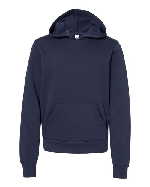 BELLA + CANVAS Youth Sponge Fleece Hoodie Sweatshirt 3719Y - HatFlow Company