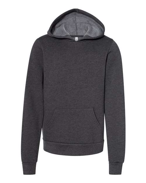 BELLA + CANVAS Youth Sponge Fleece Hoodie Sweatshirt 3719Y - HatFlow Company