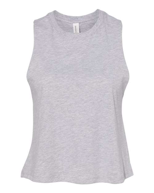 BELLA + CANVAS Women's Racerback Crop Tank 6682 - HatFlow Company