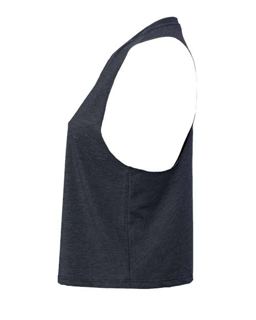 BELLA + CANVAS Women's Racerback Crop Tank 6682 - HatFlow Company