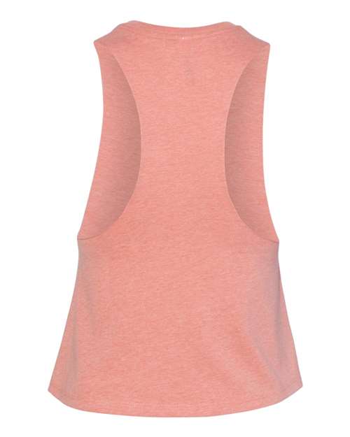 BELLA + CANVAS Women's Racerback Crop Tank 6682 - HatFlow Company