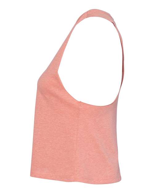BELLA + CANVAS Women's Racerback Crop Tank 6682 - HatFlow Company