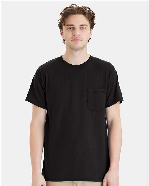 Hanes Unisex Workwear Pocket T-Shirt W110 - HatFlow Company
