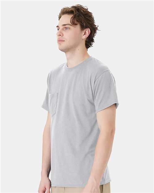 Hanes Unisex Workwear Pocket T-Shirt W110 - HatFlow Company