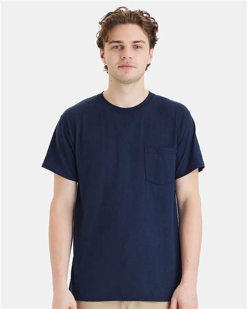 Hanes Unisex Workwear Pocket T-Shirt W110 - HatFlow Company