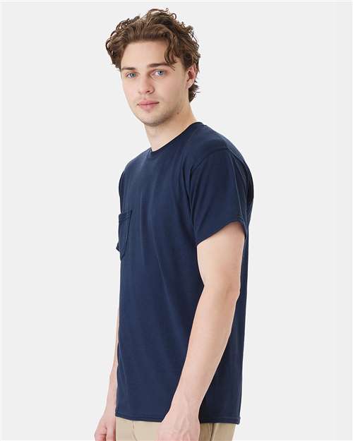Hanes Unisex Workwear Pocket T-Shirt W110 - HatFlow Company