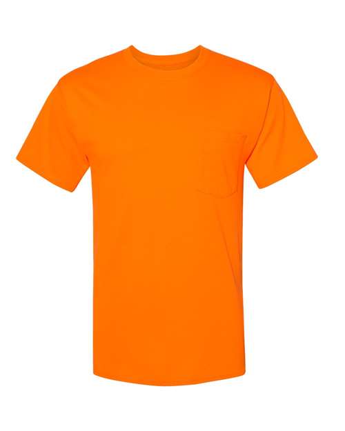Hanes Unisex Workwear Pocket T-Shirt W110 - HatFlow Company