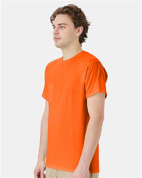 Hanes Unisex Workwear Pocket T-Shirt W110 - HatFlow Company