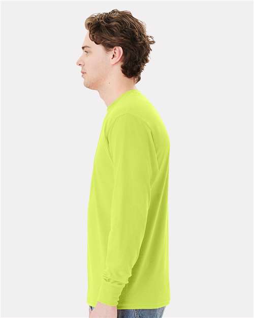 Hanes Unisex Workwear Long Sleeve Pocket T-Shirt W120 - HatFlow Company