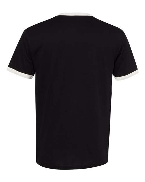 Next Level Unisex Cotton Ringer T-Shirt 3604 - HatFlow Company