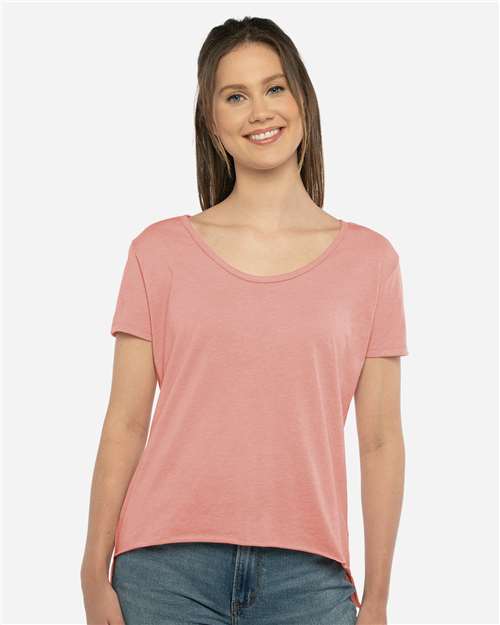 Next Level Women's Festival Scoop Neck T-Shirt 5030 - HatFlow Company