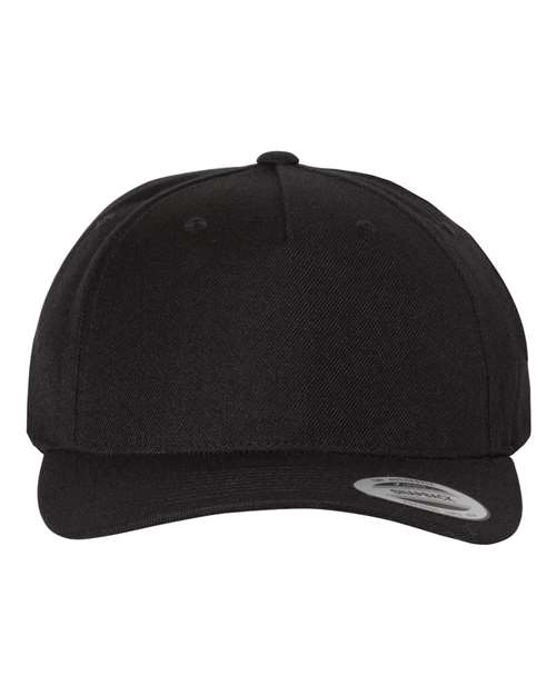 YP Classics Premium Five-Panel Curved Bill Snapback Cap 5789M - HatFlow Company