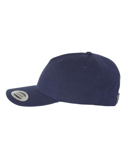 YP Classics Premium Five-Panel Curved Bill Snapback Cap 5789M - HatFlow Company