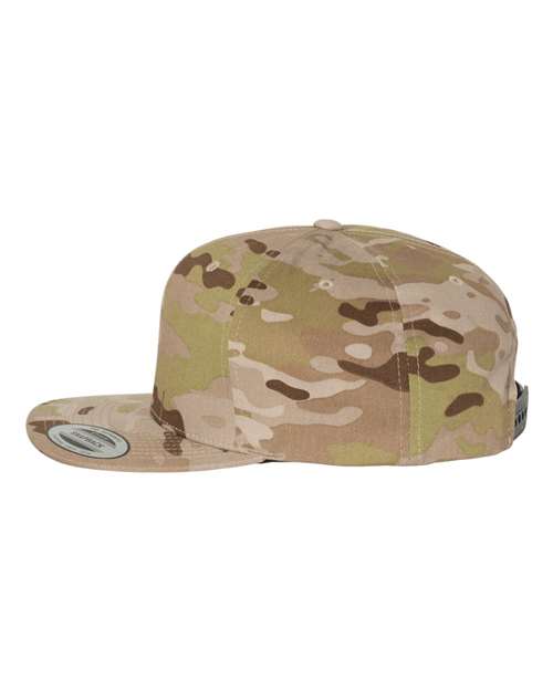 YP Classics Premium Flat Bill Snapback Cap 6089M - HatFlow Company