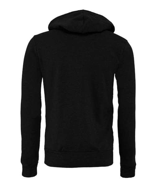 BELLA + CANVAS Unisex Sponge Fleece Full-Zip Hoodie Sweatshirt 3739 - HatFlow Company