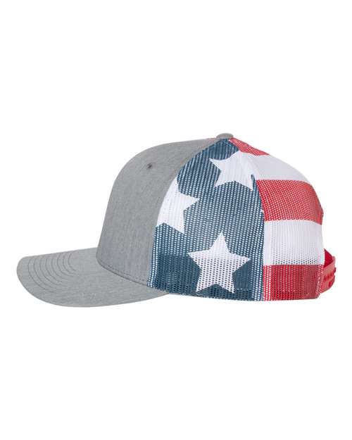Richardson Printed Mesh Trucker Cap 112PM - HatFlow Company