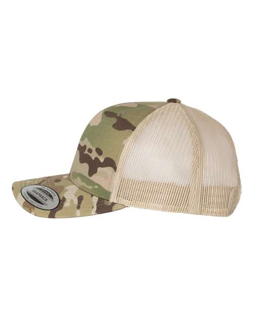 YP Classics Retro Trucker Cap 6606 - HatFlow Company
