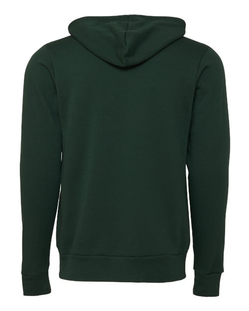 BELLA + CANVAS Unisex Sponge Fleece Full-Zip Hoodie Sweatshirt 3739 - HatFlow Company