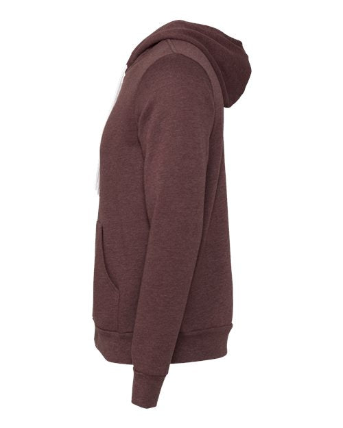 BELLA + CANVAS Unisex Sponge Fleece Full-Zip Hoodie Sweatshirt 3739 - HatFlow Company