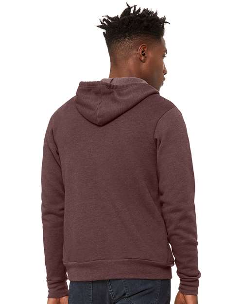 BELLA + CANVAS Unisex Sponge Fleece Full-Zip Hoodie Sweatshirt 3739 - HatFlow Company