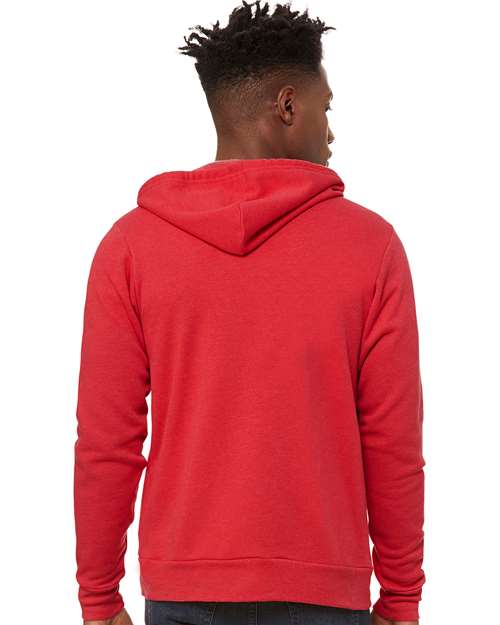 BELLA + CANVAS Unisex Sponge Fleece Full-Zip Hoodie Sweatshirt 3739 - HatFlow Company