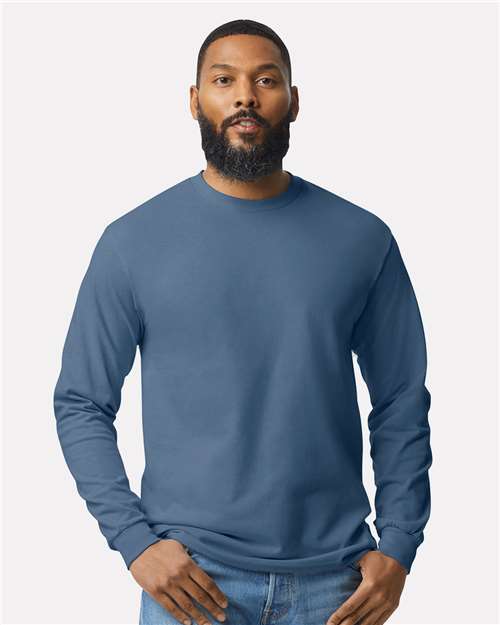 Gildan Unisex Heavy Cotton™ Long Sleeve T-Shirt 5400 - HatFlow Company