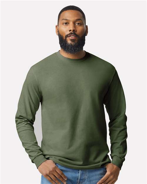Gildan Unisex Heavy Cotton™ Long Sleeve T-Shirt 5400 - HatFlow Company